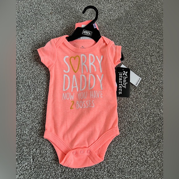 9 month baby onesie with socks and headband - Picture 1 of 2